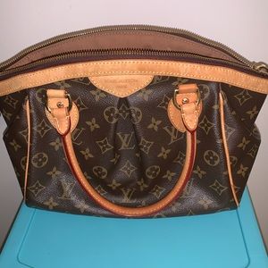 Louis Vuitton brown Tivoli pm satchel purse